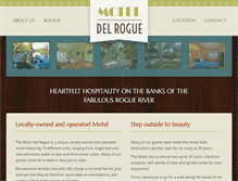 Tablet Screenshot of moteldelrogue.com